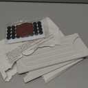 Stone Faucet Mat for Kitchen Sink, Water Absorbing Sink Water Splash Guard, Fast-Drying Kitchen Sink Faucet Mat, Durable Protector and Stone Drying Mat for Kitchen Counter & Bathroom Sink (20" x 4", White Gray Style 2)