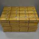 Jetec 96 Pcs Jewelry Gift Boxes 2 x 3.1 x 1.1 Inch Jewelry Boxes with Ribbon Bowknot Cardboard Christmas Wedding Small Gift with Lids Necklaces Bracelet Box Ring Earring for Storage(Gold)