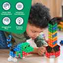 Beblox Building Blocks for Kids - 250-Piece Connecting Tiles Set - Interlocking Building Blocks for Kids, STEM Toys Kit, Fun & Educational Gifts for Boys & Girls, Preschool Learning Activities Ages 4+