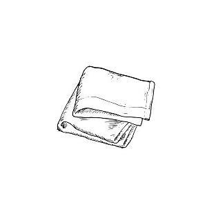 Cloth Napkins Set of 12, White