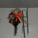 HUYIENO 2 Pack Metal Solar Powered Reindeer Stake Lights Warm White Christmas Yard Decor with Garden Ornament Stakes