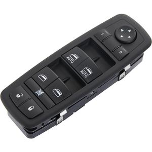 Driver Side Power Window Switch Replacement for 2011-2020 Chrysler 300,2015-2017 Chrysler 200,2011-2019 Dodge Charger,2016-2022 Ram 1500 2500 3500|Replace OE #68139805AB,56046823AE