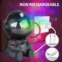 Astronaut Star Projector, Star Projector Galaxy Light for Kids，8 Modes Remote and 270° Adjustable Led Lights for Bedroom, Girls Room Decoration, Home Theater, Ceiling, Timer (Original Black)