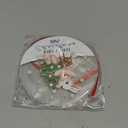 Baby’s First Christmas Ornament 2025 – Baby Acrylic Ornament Tree Décor – Baby Girl Ornament with Bunny & Tree – My 1st Christmas Keepsake - Gift for Newborn or New Parents