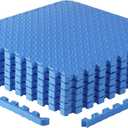 CAP Puzzle Exercise Mats | 1 Thick EVA Interlocking Foam Tiles for Home Gym Flooring | Multiple Options