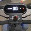 Glashow S3 Folding Mobility Scooter for Seniors & Adults  4-Wheel All-Terrain Electric Scooter, 25 Mile Range, 6 MPH, 265 lb Capacity, Reverse, LED Lights & Basket  Gray