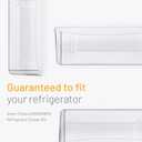 Smart Choice 241969607 Crisper Drawer Bin for Refrigerator Freezer - Clear, Frigidaire Drawer Replacement for 241969601 241969602 241969603 241969606, Fits Select Refrigerator Models