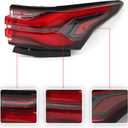 Huray Right LED Outer Tail Light Assembly Fit for Chevy Traverse 2022 2023 2024, RH Taillight w/Bulbs OE Style Tail lamp Rear Brake Lamp Replacement for 86785341 85133096 GM2805151 Passenger Side