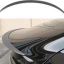 Spoiler for Tesla Model 3 Rear Spoiler Wing ABS Material Rear Trunk Lip Model 3 Highland Accessories Carbon Fiber Style Custom Fit 2020-2025(Matte Carbon Pattern)