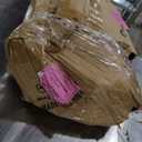 4 Pack Upgraded 30 inch Pipe Stake Black for Flatbed Trailer with 1/2 D Ring Welded, 30 inch Flatbed Trailer Stake Side Rail