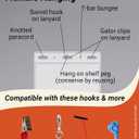 Clear ID Holder for Lanyard - ID Card Holder Waterproof (Inches, 4 x 3 Horizontal 100 Pack)