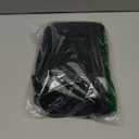 Tudomro 10 Pcs Exfoliating Washcloths Double Sided Man Wash Cloths Body Face Exfoliating Scrub Cloths for Shower Men Women(10 x 10 Inch,Black)