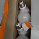 SYLVANIA LED Light Bulb, 60W Equivalent A19, Efficient 8.5W, Medium Base, Frosted Finish, 800 Lumens, Bright White - 4 Pack (79704)