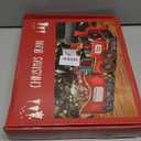 Christmas Train Set, Festive Christmas Tree Train-Deliver Holiday Cheer in Style.Whimsical Santa Gift Box Holder for Candy & Ornaments, Perfect Holiday Decor for Family Celebration