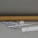 LED Recessed Lighting for Slat Wall Panels - 6PCS Self-Adhesive Dimmable LED Light Strips, 3000K Warm White with Touch Control, for Wood Wall Panels, Stairs, Headboard, Under Cabinet Decor