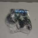 BaBylissPRO Nano Titanium Light Ionic HighSpeed Hair Dryer with Diffuser, Portable Travel Blow Dryer, Professional Styling Tool Set, 9 Heat/Speed Settings, Dual Voltage, for All Hair Types, Blue 