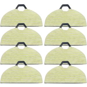 Vacuum Mop Replacement Pads for Shark RV2001WD/2002WD/AV2001WD Reusable Hard Floor Cloth Expert Wet Replacement Microfiber Soft Pad (8)