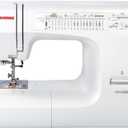 Janome HD5000 Heavy-Duty Sewing Machine for Beginners - Portable Mechanical Sewing Machines with Accessories and Cover, Leather Stitching Machine for Hemming, Clothes, Jeans, Quilting, Upholstery