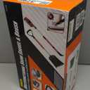 42'' Ice Scraper and Extendable Snow Brush Emergency Snow Shovel Snow Broom with Foam Grip 180 Pivoting Brush Head Snow Scraper for Cars, Trucks, SUVs, Vehicle