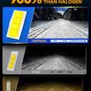 Ursprung 9005 led Bulbs,900% 50,000LM Brightness HB3 Bulbs,6500K Cool White,Plug and Play, Replacement fog bulb,Quick Installation,Pack of 2