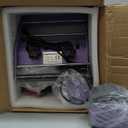 Tumbler and Hat Heat Press Machine, 2-in-1 Combo Machine for Cup and Cap with Gloves and High Temp Heat Resistant Tape for 11oz-30oz Sublimation Tumbler and All Caps, Purple