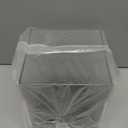 Fully Assembled Acrylic Display Case with Black Base, Clear Cube Dustproof Acrylic Display Box for Collectibles, Alternative Glass Case with Black Stand for Display, 6x6x6Inch