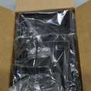 Cisily Sink Caddy Sponge Holder for Kitchen with Brush Holder and Stainless Steel Self Drain Tray, Rustproof Kitchen Sink Organizer for Sponge, Soap Dispenser Storage Accessories (Black)