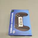 GUOC LED Wireless Controller for PS5 with Hall Effect Joystick and Trigger,4 Macron Boutton Extended Grip Controller Compatible with PS5 Pro/Slim, Dual Vibration, Remap/Turbo Function (Black)