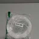 NICOR Lighting 6 inch White Recessed Shower Trim with Glass Fresnel Lens (17502) (Metal)