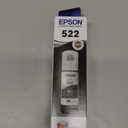 EPSON 522 EcoTank Ink Ultra-high Capacity Bottle Black (T522120-S) Works with EcoTank ET-2720, ET-2800, ET-2803, ET-2840, ET-4700, ET-4800, ET-4810
