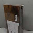 QEEIG Floating Shelves for Wall Bathroom Shelf Bedroom Kitchen Living Room Hanging Book Shelves Small Farmhouse Decor 16 inch Set of 3, Rustic Brown (015-BN3)