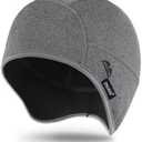 2 PCS Zylioo 2XL/XL/L/M/S Fleece Skull Cap,Thermal Ski Hats,Cycling Helmet Liner,Winter Athletic Beanie Hat for Men Women