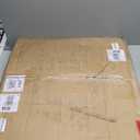 Coffee Table, 27.6 Circle Coffee Tables for Living Room, 2 Tier Round Coffee Table with Storage, Wood Accent Center Floor Table for Bedroom, Industrial Home Office, Black (27.6" D x 17.7" H)