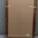 SHANTRA 30"x20" Large Chalkboard, Wooden-Framed Blackboard for Wall, Magnetic Chalkboard for School Office Home, Includes Chalk, Eraser & Hanging Hardware, Black 