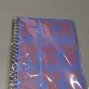 And Per Se 2026 Planner with Pattern, A4 Size-Daily, Weekly & 18-Monthly Planner, Daily Schedule, Monthly Tabs, 100 GSM Thick Paper(Bowknot Pattern) (Blue)