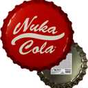 Fanattik Fallout Nuka-Cola Bottle Cap Tin Sign