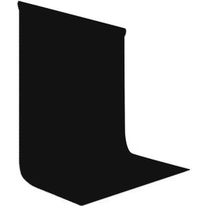 Black Backdrop Cloth 6x9ft High Density Fabric Black Photo Backdrops for Portrait Photoshoot
