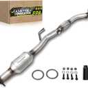 Rear Catalytic Converter Compatible with Toyota Camry 2007-2011, Toyota Solara 2006 2007 2008 2.4L L4 Catalytic Convertor W/Gasket EPA Compliant