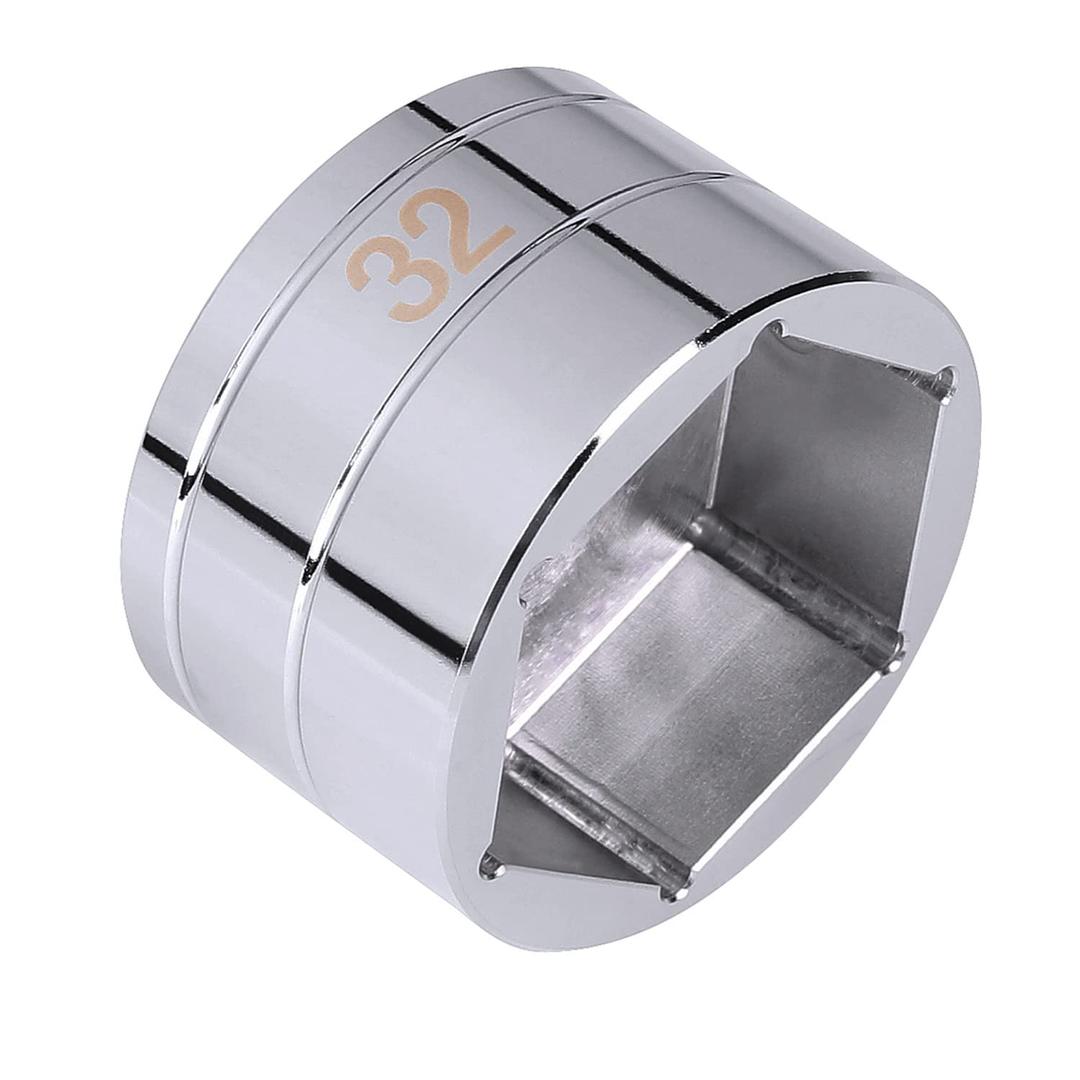 32mm Flat Socket 32mm Chamferless Socket 32mm Socket Flat for Fox 36 38 40 Fork Top Cap