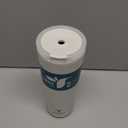 REDUCE Halo 24 oz Stainless Steel Vacuum Insulated Tumbler - Spill Proof Travel Mug with Flip Handle Lid - Keeps Drinks Cold for 32 Hrs - Dishwasher Safe - Cupholder Friendly - Unbleached