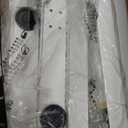 Sweetcrispy Electric Standing Desk Adjustable Height, 40x24 Inch Sit Stand Up Home Office Desks Computer Workstation PC Work Table with 3 Memory Preset Splice Wood Board Metal Frame, White