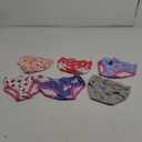 100% Cotton Girls Underwear Tagless Comfort Toddler Panties (6-Pack) 6Y