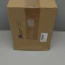 AmazingSpark 50 Pcs White Black Mini Gift Bags Bulk 6.3 x 3.9 x 2.8 Inch Party Favors Elegant Small Gift Bags with Handles and Ribbon Bows for Wedding Birthday Bridal Baby Shower Party Favors