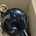 Comfort Zone Stand Fan, 16 inch Pedestal Fan for Bedroom, 3 Speed Floor Fan, 90 Degree Oscillation, Adjustable Height, Adjustable Tilt, Oscillating Air Circulator, Quiet Fan for Home or Office, Black