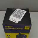 Tribit StormBox Mini+ Portable Bluetooth Speaker, 12W Wireless Speaker with 360Surround Sound, 12H Playtime, Custom EQ, BT5.4, IPX7 Waterproof, RGB Lights, Type-C, TWS, AAC/SBC, Home/Outdoor/Travel