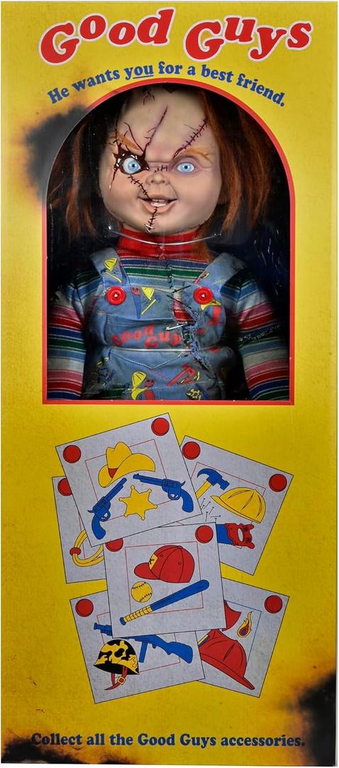 NECA 1:1 Replica Life-Size Chucky from Bride of Chucky, 30 inches