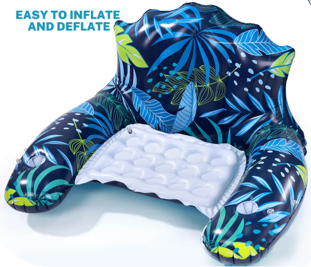 Livhil Pool Floats for Adults- XL Inflatable Pool Float, Pool Chair Lounge Float