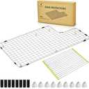 SINK RACK Compatible with Kohler Sink K 5826 and K 5827 - SINK PROTECTOR for whitehaven sink (ONE PIECE) - SINK GRID for Kohler sink - GIFTS: BIG Drying rack 21" and additional rubber protectors