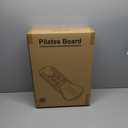 Pilates Board - Mini Pilates Reformer, Portable Pilates Reformer Board for Home Workout, Foldable Multifunctional Pilates Slider Board with with App Counter Included