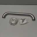 12 Inch Shower Grab Bar Satin Brushed Nickel, ZUEXT Stainless Steel Safety Grab Bar Handle, Bathroom Balance Bar, Safety Hand Rail Support - Handicap, Elderly, Injury, Senior Assist Bath Handle